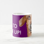 Mug Il est temps de se réveiller ! Teckel (Centre)