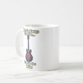 Mug Il est toujours temps de jouer de la guitare (Devant gauche)