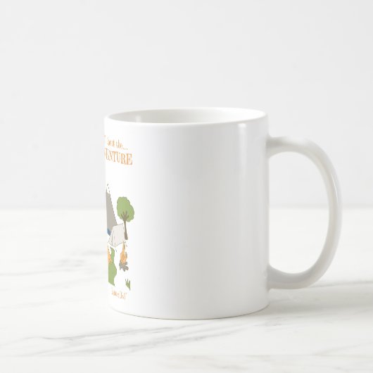 Mug Il est tout au sujet de l'aventure (Droite)