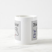 Mug Il est tout au sujet des cheveux ! (Centre)