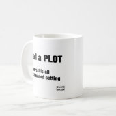 Mug Il est tout un COMPLOT (Devant gauche)