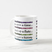 Mug Il était une fois cannelure mignonne (Devant gauche)