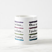 Mug Il était une fois cannelure mignonne (Centre)