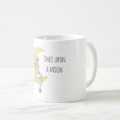 Mug Il était une fois une fille de lune lapin (Devant droit)