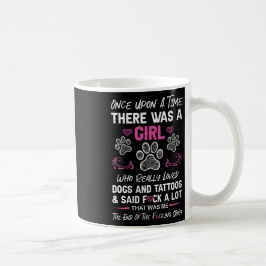 Mug Il Était Une Fois Une Fille Et Un Chien (Droite)