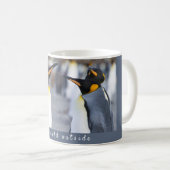 Mug Il fait froid à l'extérieur de King Penguin photo  (Devant droit)