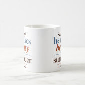 Mug Il fait la beauté de la reddition Citation basée s (Centre)