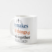 Mug Il fait que toutes choses concourent à l'encourage (Devant gauche)