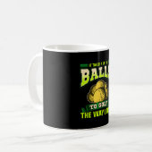 Mug Il faut beaucoup de balles au golf comme je fais (Devant gauche)