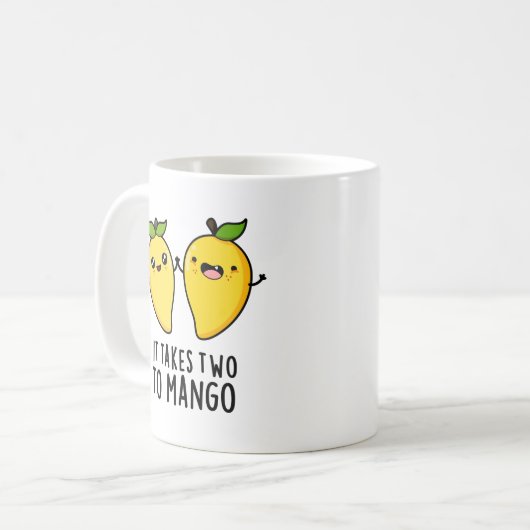 Mug Il Faut Deux Pour Mango Danseuse Danseuse Fruit Pu (Devant gauche)