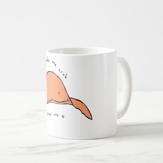 Mug il faut un crabe pour en connaître un (Devant droit)