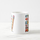 Mug Il faut un grand coeur pour apprendre à petit mine (Centre)