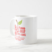 Mug il faut un grand coeur pour former des petits espr (Devant gauche)