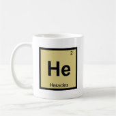 Mug Il - Héraclès Tableau Périodique Chimie Grecque (Gauche)