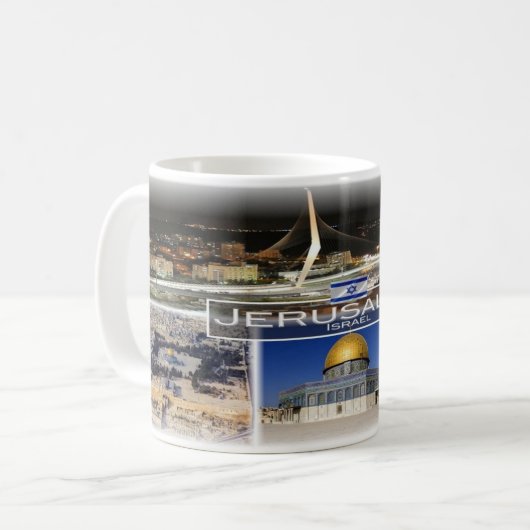 Mug IL Israël - Jérusalem - (Devant gauche)