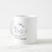 Mug Il lui manque un chat pour être folle (Devant gauche)