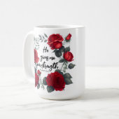 Mug Il Me Donne Une Nouvelle Force (Devant gauche)