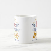Mug Il me rend courageux, Écriture chrétienne inspiran (Centre)