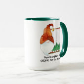 Mug Il n’y a pas de place comme GNOME, pour les vacanc (Devant droit)