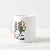 Mug Il n'est jamais trop tôt pour Halloween (Devant gauche)