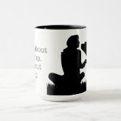 Mug "Il n'est pas au sujet d'abandonner. Il est au (Centre)