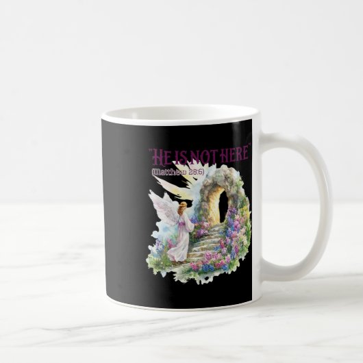 Mug Il N'Est Pas Là - Aquarelle Pastel (Droite)