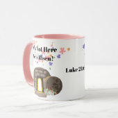 Mug Il n'est pas là, il est ressuscité (Devant gauche)