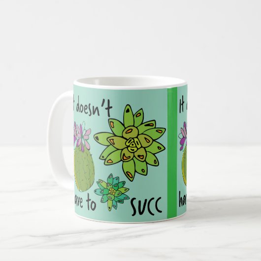 Mug il n'est pas nécessaire de sucer (Devant gauche)