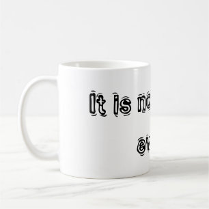 Mug Il n'est pas réparti uniformément