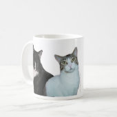 Mug Il n'est pas toujours noir et blanc. (Devant gauche)