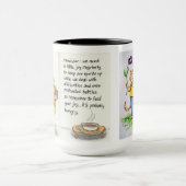 Mug Il nous faut un peu de joie régulièrement (Centre)