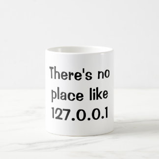 Mug Il n'y a aucun endroit comme 127.0.0.1