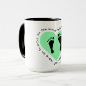 Mug Il n'y a aucun pied trop petit (Devant gauche)