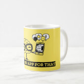 Mug Il n'y a pas d'application pour votre cerveau (Devant droit)