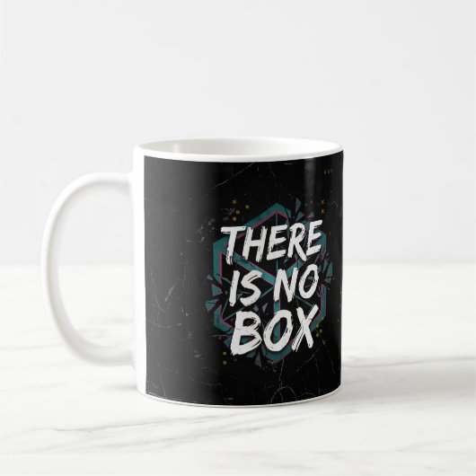 Mug Il n'y a pas de boîte (Gauche)