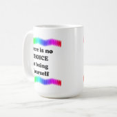 Mug Il n'y a pas de choix en étant soi-même (Devant gauche)