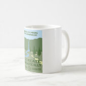 Mug Il n'y a pas de mauvaise façon à Hammock! - Recrée (Devant droit)