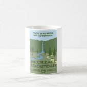 Mug Il n'y a pas de mauvaise façon à Hammock! - Recrée (Centre)