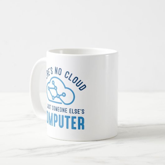 Mug Il n'y a pas de nuage (Devant gauche)