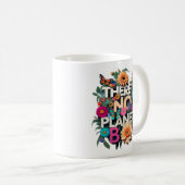 Mug Il N'Y A Pas De Planète B Florale (Devant droit)