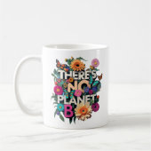 Mug Il N'Y A Pas De Planète B Florale (Gauche)
