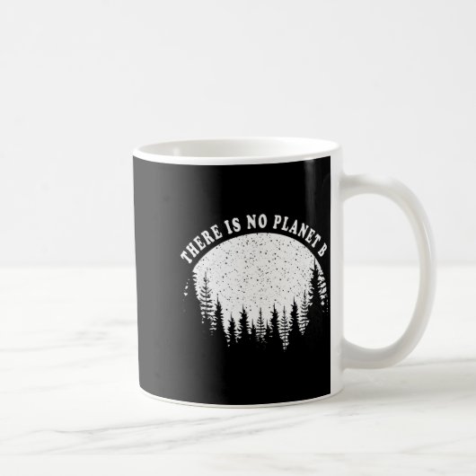 Mug Il n'y a pas de planète B Joyeuse Journée de la Te (Droite)