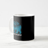 Mug Il n'y a pas de planète B Pas de plan B Earth Bear (Devant gauche)