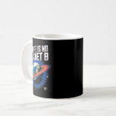 Mug Il n'y a pas de planète B Sci-fi Terre (Devant gauche)