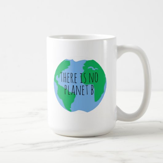 Mug Il n'y a pas de planète B - Terre (Droite)