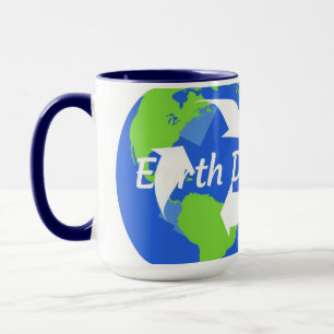 Mug Il n'y a pas de planète B Terre céleste