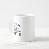 Mug Il N'Y A Pas De Protection De l'environnement Plan (Devant gauche)