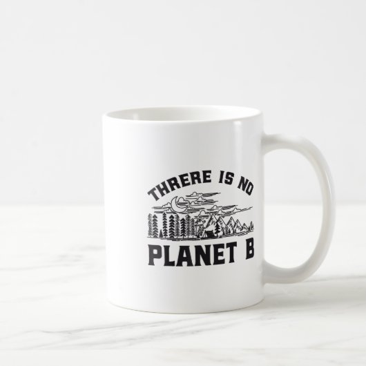 Mug Il N'Y A Pas De Protection De l'environnement Plan (Droite)
