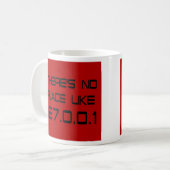 Mug Il n'y a pas d'endroit comme chez soi (Devant gauche)