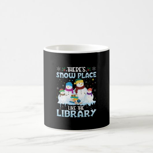 Mug Il n'y a pas d'endroit comme la bibliothèque de No (Centre)